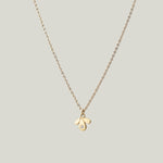 Charm Leaf Trio Diamond Necklace