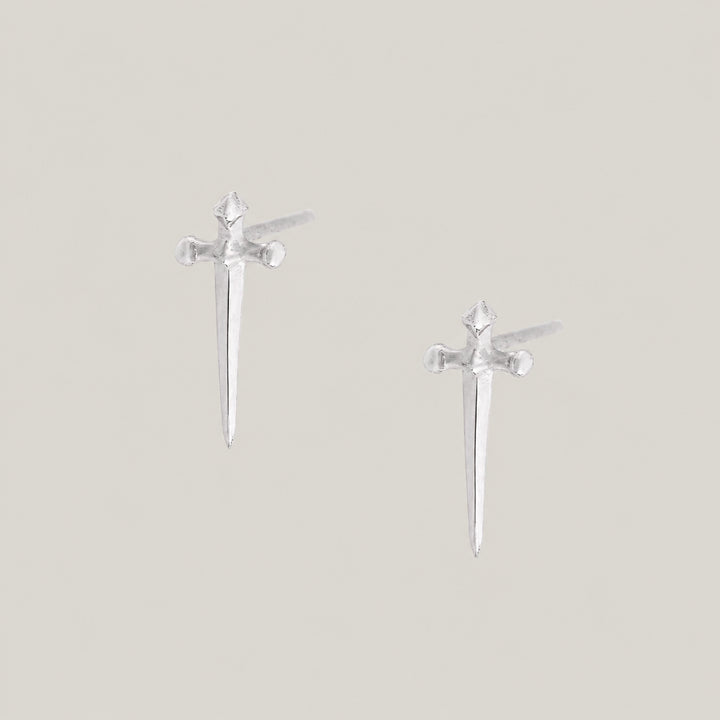 Pair of 14k Itty Bitty Sword Earrings