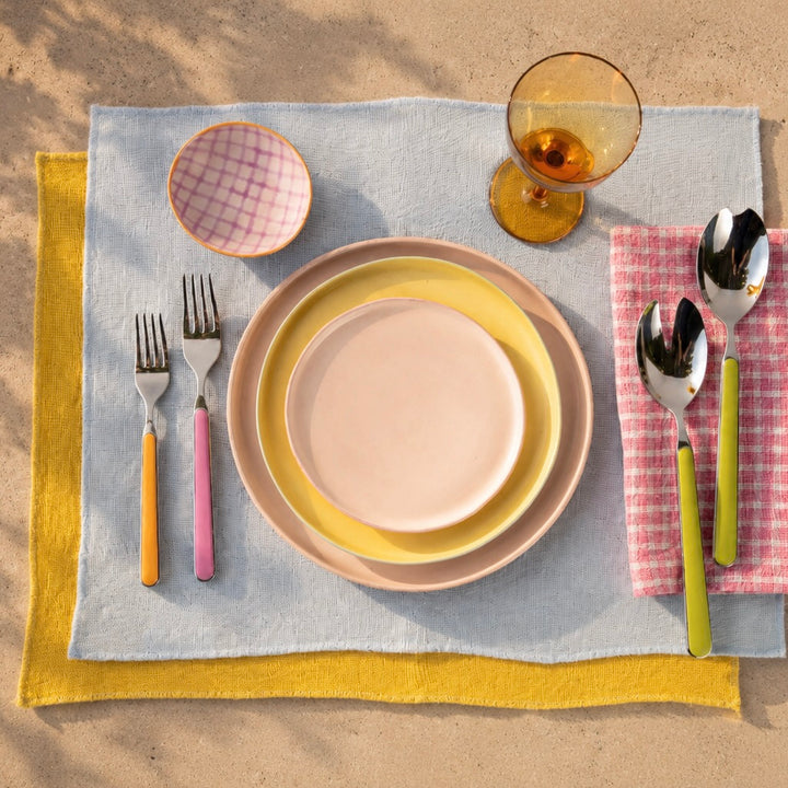 Tricolor Breakfast Plate