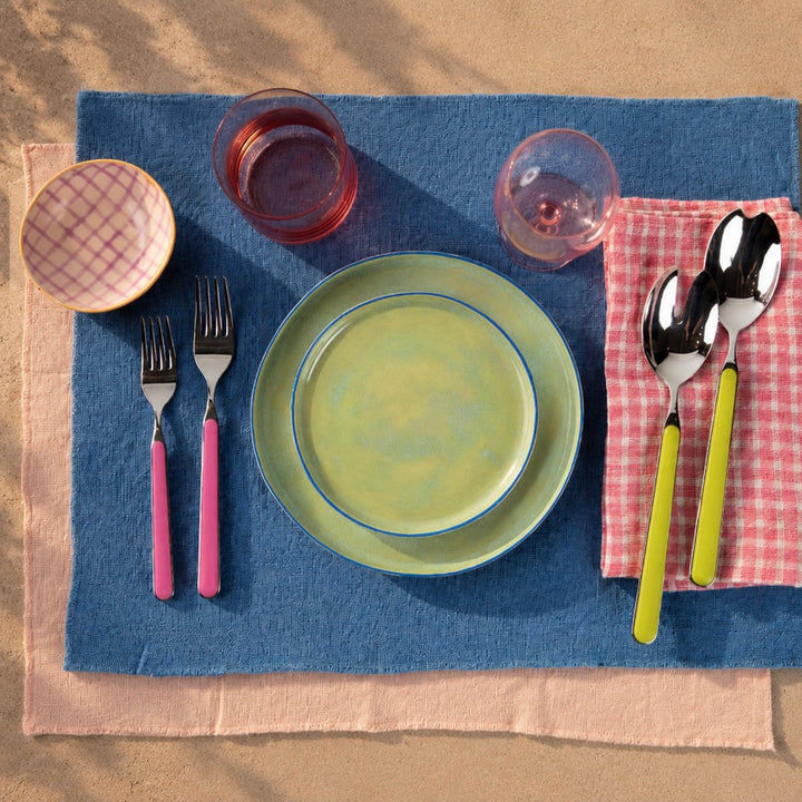 Tricolor Dessert Plate