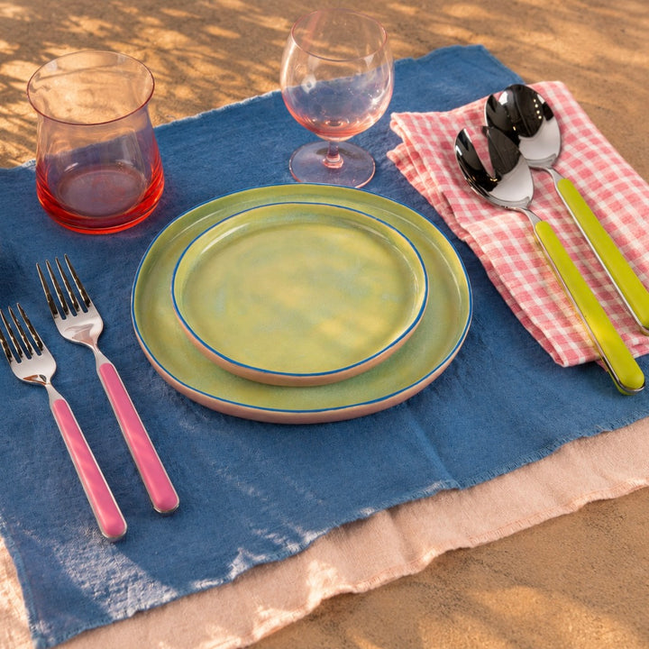 Tricolor Dinner Plate