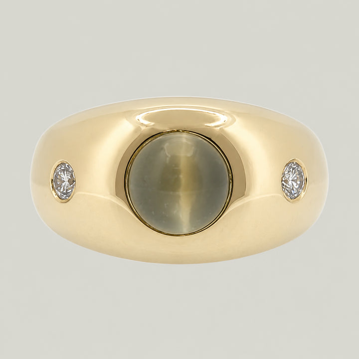 Retro Cat Eye Diamond Ring