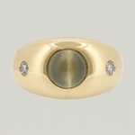 Retro Cat Eye Diamond Ring