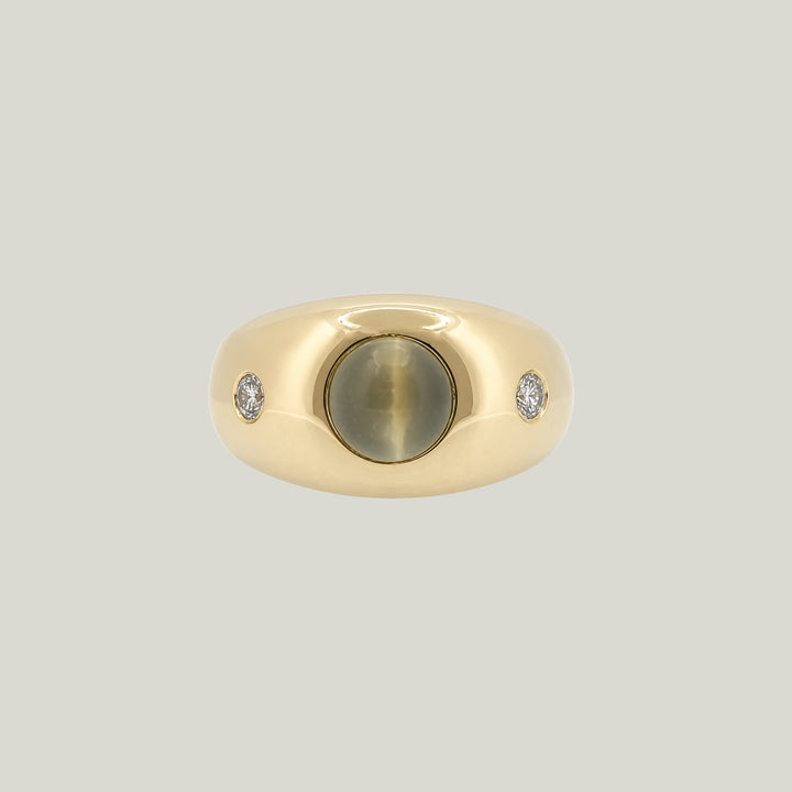 Retro Cat Eye Diamond Ring