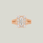 Rose Gold Diamond Cocktail Ring