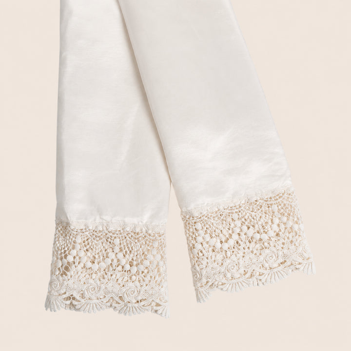 Paloma Lace Trim Pillowcase