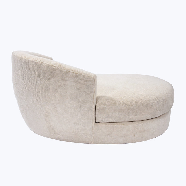 Madison Chaise Right-Arm / Snoopy, Plush Woven / Cream