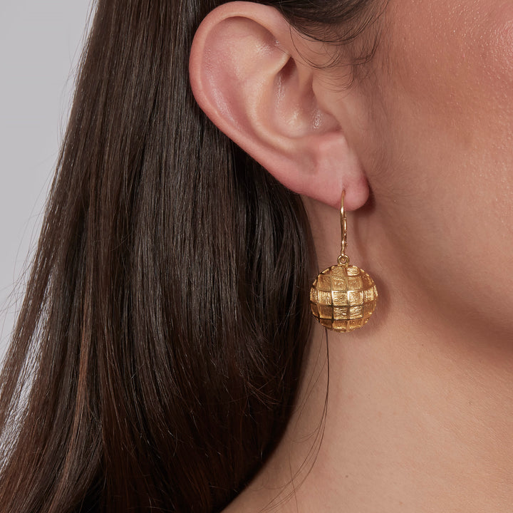 18K Dangle Verdura Earrings