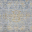 Blue Traditional Silk Wool Blend Rug - 9'1" x 12'1"