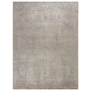 Beige Contemporary Silk Rug - 9'2" x 12'1"