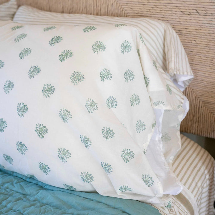 Celery Booti Pillowcase