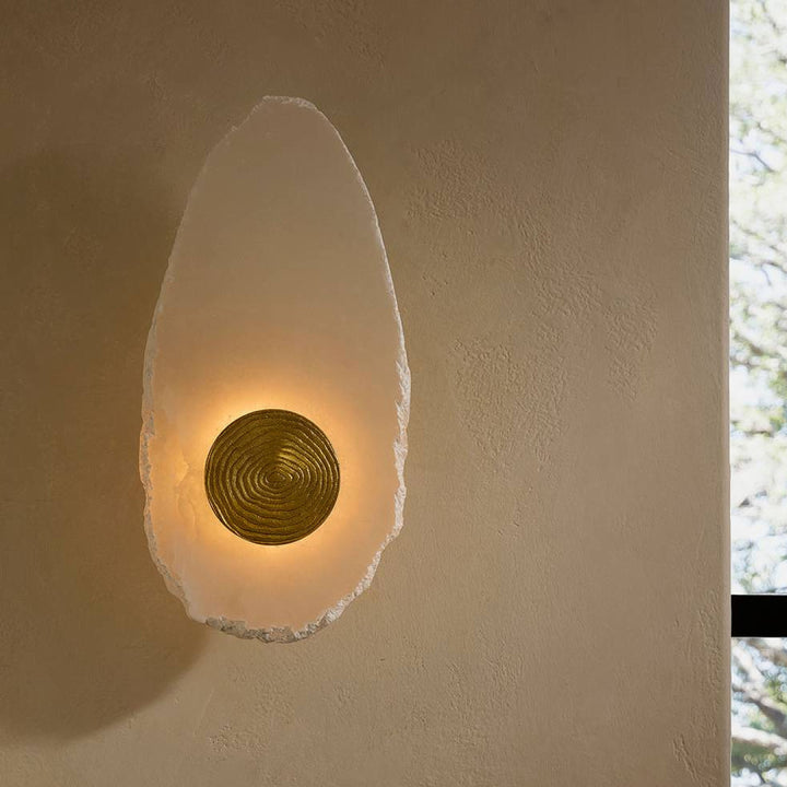 Ravelle Alabaster Wall Sconce