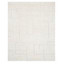 White Moroccan Berber Wool Rug - 8' x 10'