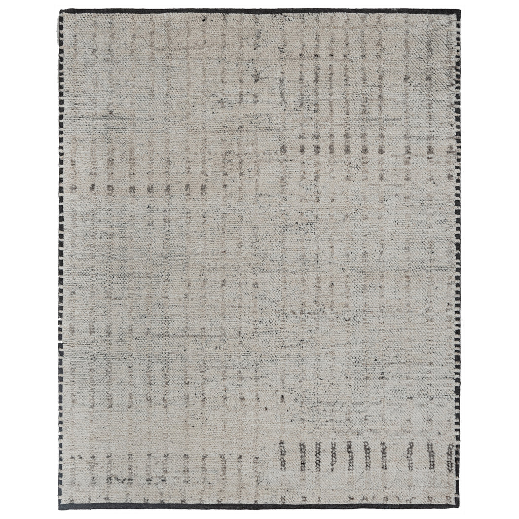 Natural Moroccan Wool Rug - 8' x 10'