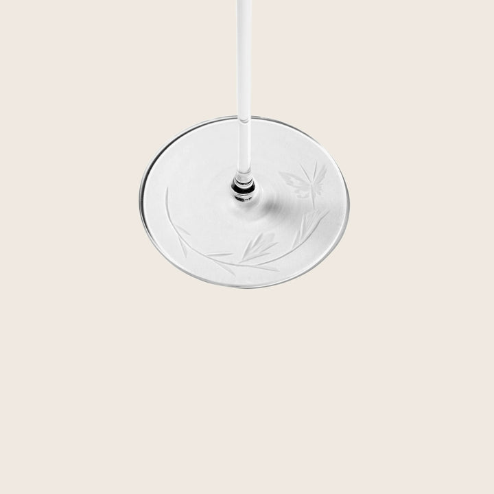 Unity Champagne Glass, Dragonfly