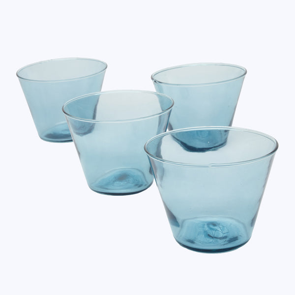 Set of 4 Fantastic-Not-Plastic Short Glass