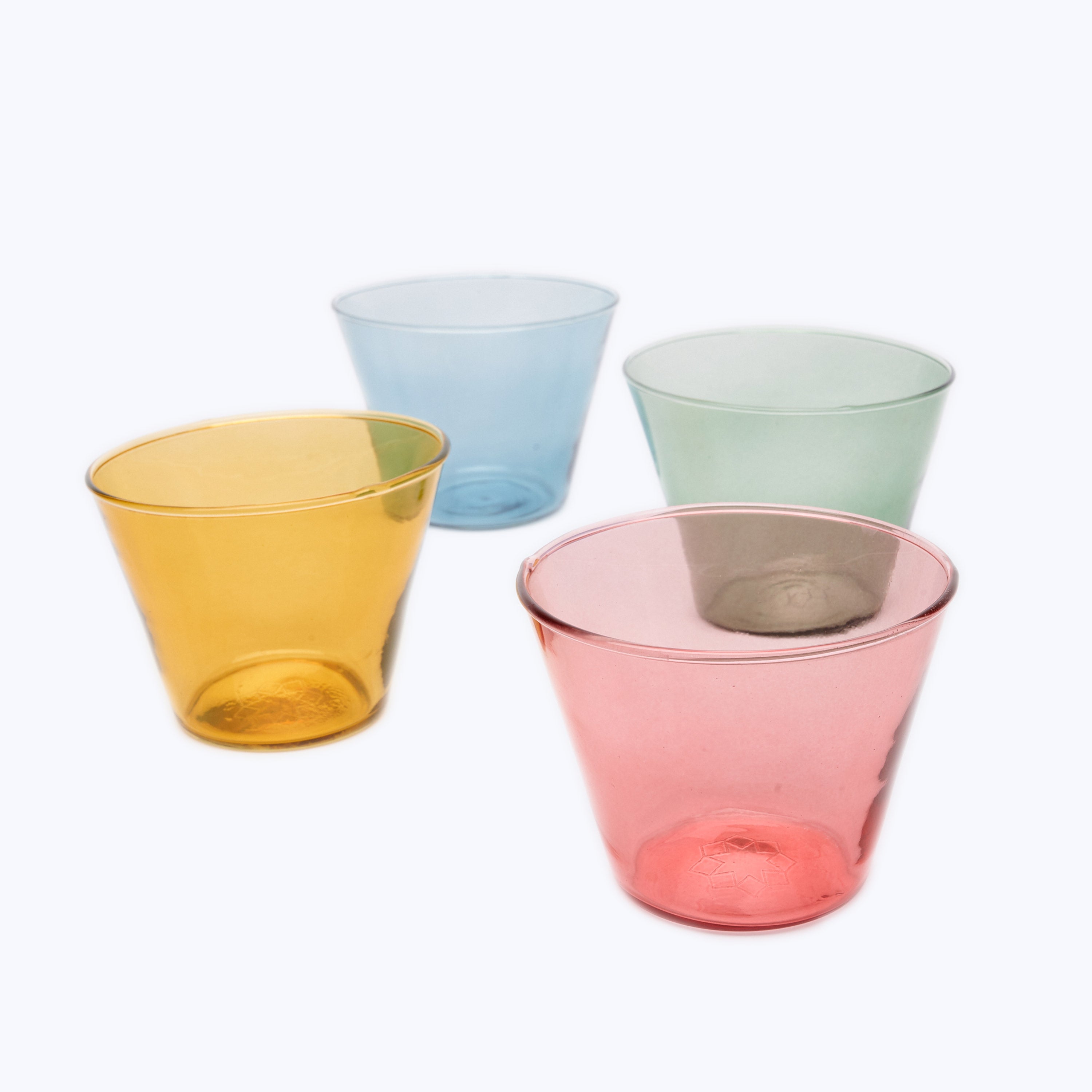 Set of 4 Fantastic-Not-Plastic Short Glass