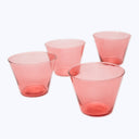 Set of 4 Fantastic-Not-Plastic Short Glass