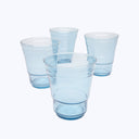 Set of 4 Fantastic-Not-Plastic Tall Glass