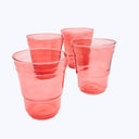 Set of 4 Fantastic-Not-Plastic Tall Glass