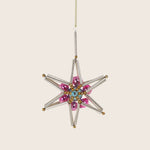 Beaded Star Whimsy Ornament