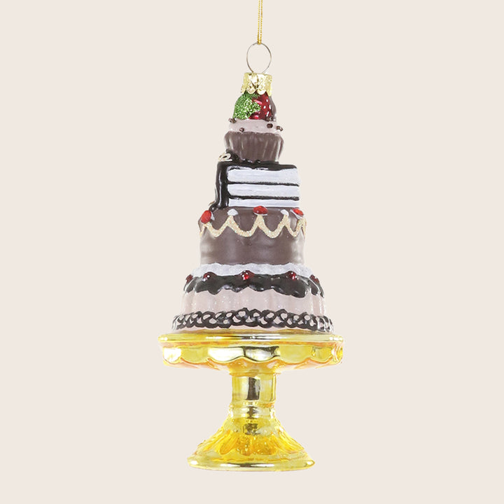 Chocolate Cake Tower Ornament