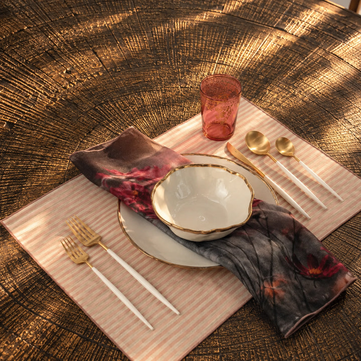 Giardino Stain-Resistant Linen Placemat