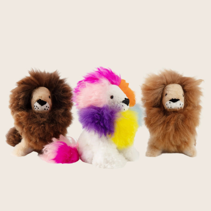 Rainbow Lion Stuffed Animal