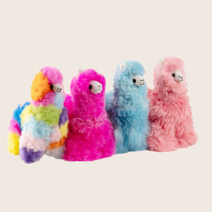 Rainbow Lama Stuffed Animal