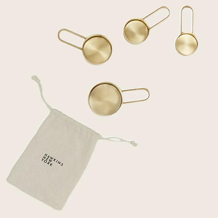 Simple Brass Measuring Cups