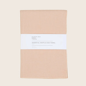 100% cotton waffle weave dish towel by Hawkins New York
