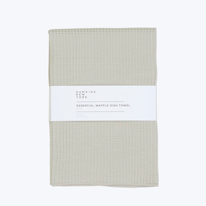 Hawkins New York Essential Waffle Dish Towel, 100% cotton, 18x27