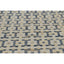 Blue & Yellow Swedish Inspired Flatweave Wool Rug - 9'2" x 12'4"