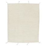 Ivory Moroccan Wool Rug - 7'10" x 9'11"