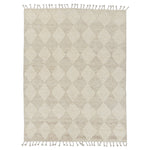 Ivory Moroccan Wool Rug - 9'3" x 12'