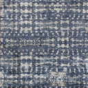 Blue Contemporary Silk Wool Blend Rug - 9' x 12'