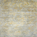 Grey Gold Traditional Silk Rug - 9' x 12'9"