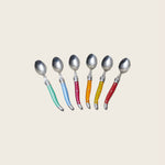 Laguiole 12 Piece Teaspoon Set, Rainbow
