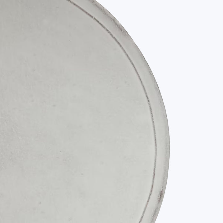 Large Simple Dinner Plate, 10.4"