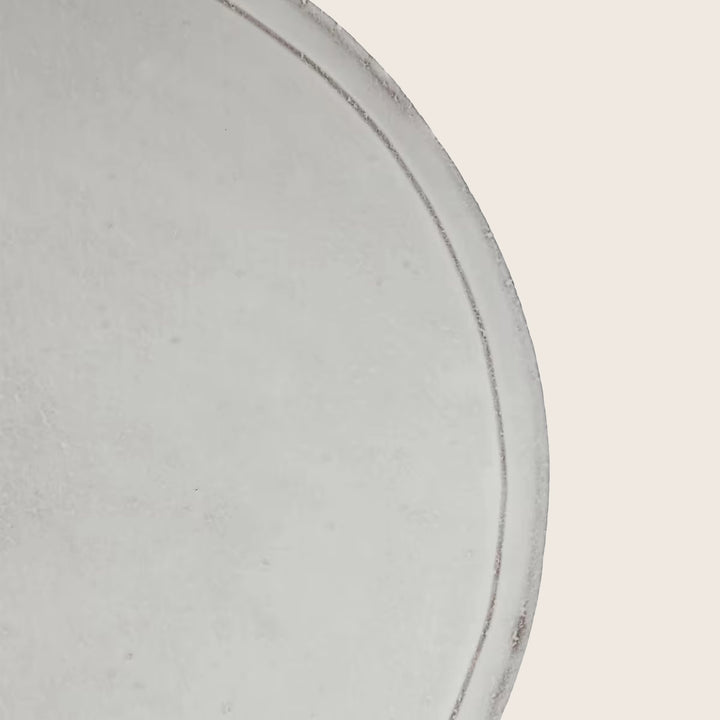 Large Simple Dinner Plate, 10.4"