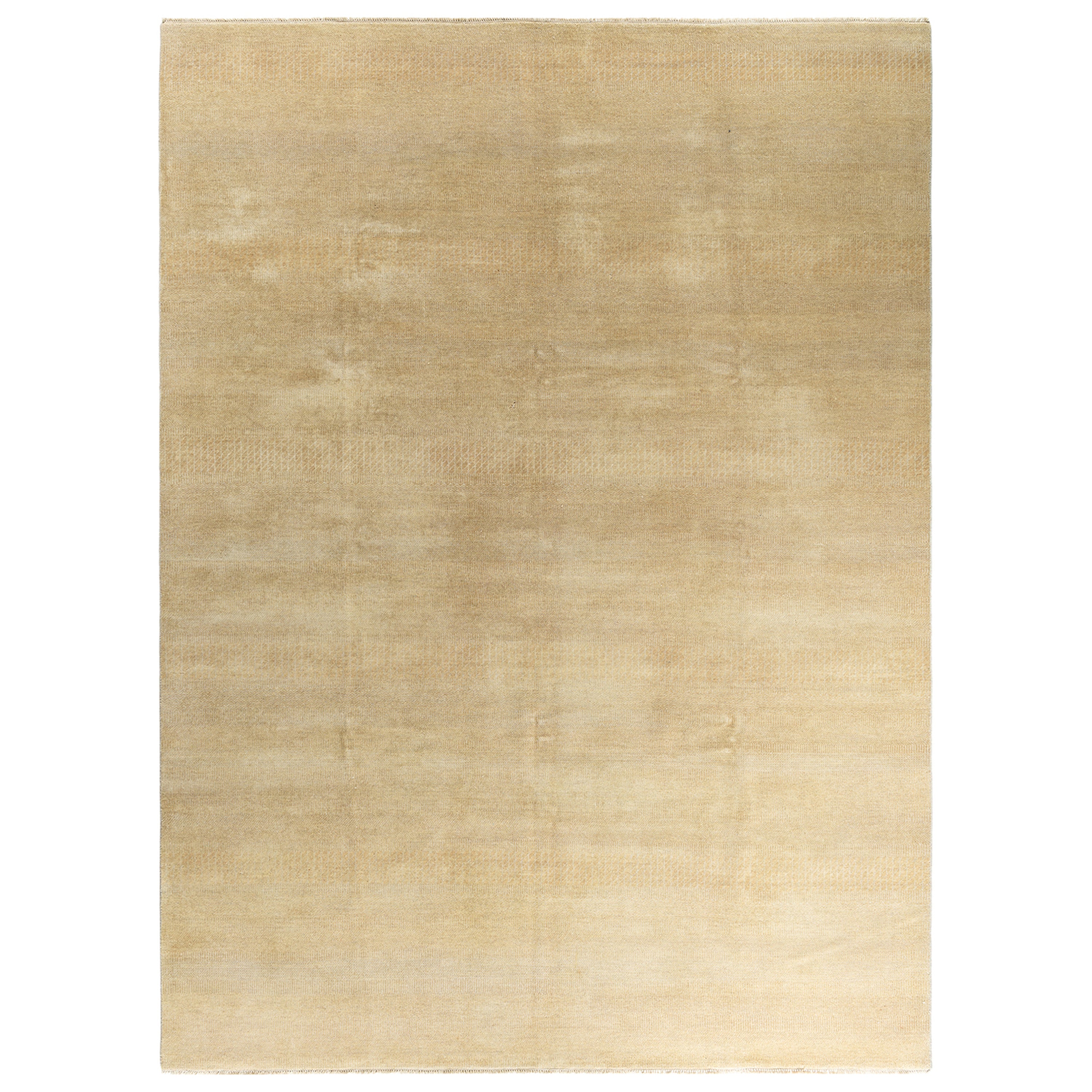 Sand Solid Wool Rug - 9' x 12'2"