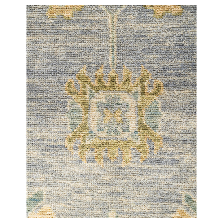 Grey Traditional Wool Rug - 8'1" x 9'8" M6271-20