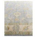 Grey Traditional Wool Rug - 8'1" x 9'8"