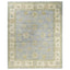 Grey Traditional Wool Rug - 8'1" x 9'8"