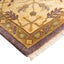 Brown Traditional Oushak Wool Rug - 9'4" x 12'3"