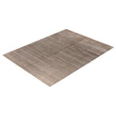 Brown Solid Wool Rug - 9'2" x 12'1"