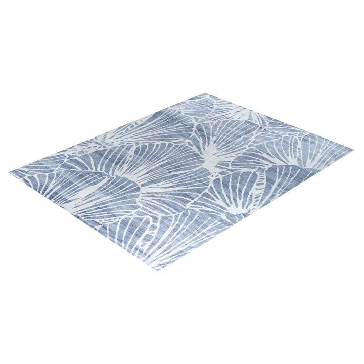 Grey Transitional Silk Rug - 9'1" x 11'9"