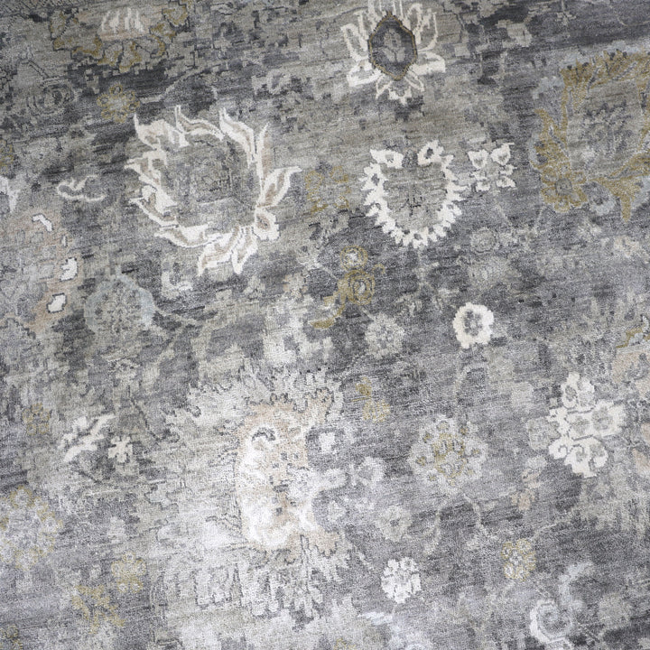 Grey Alchemy Transitional Silk Rug
