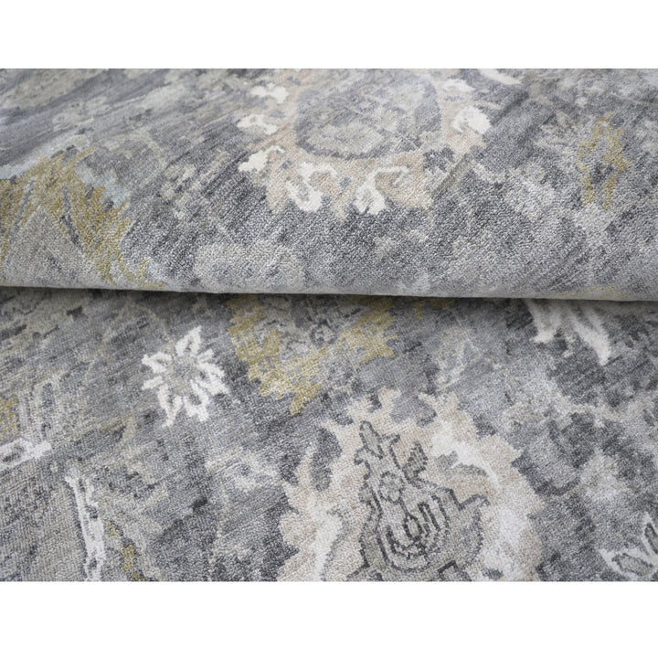 Grey Alchemy Transitional Silk Rug