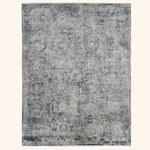 Light Grey Alchemy Transitional Silk Rug